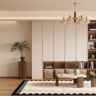 中古风电视背景