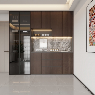 意式餐边柜静态