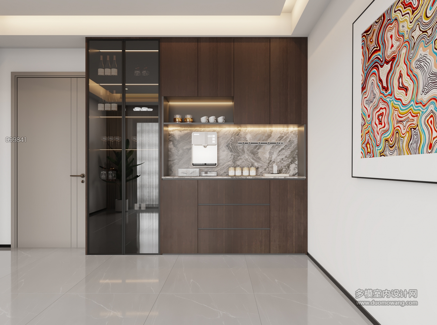 意式餐边柜静态