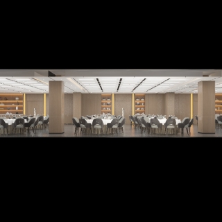 现代工装娱乐 餐饮 包房 健身 (4)