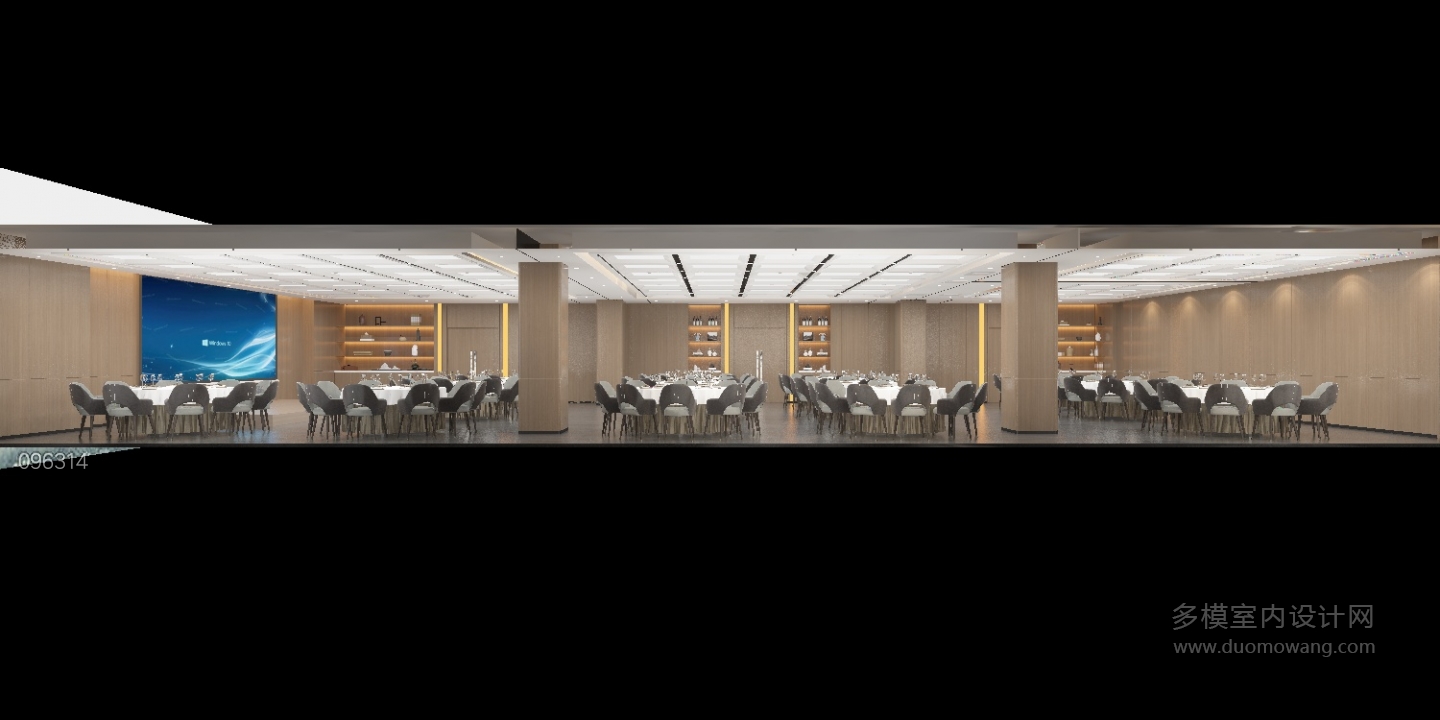 现代工装娱乐 餐饮 包房 健身 (4)