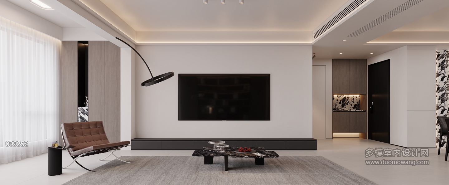 现代意式电视背景特写