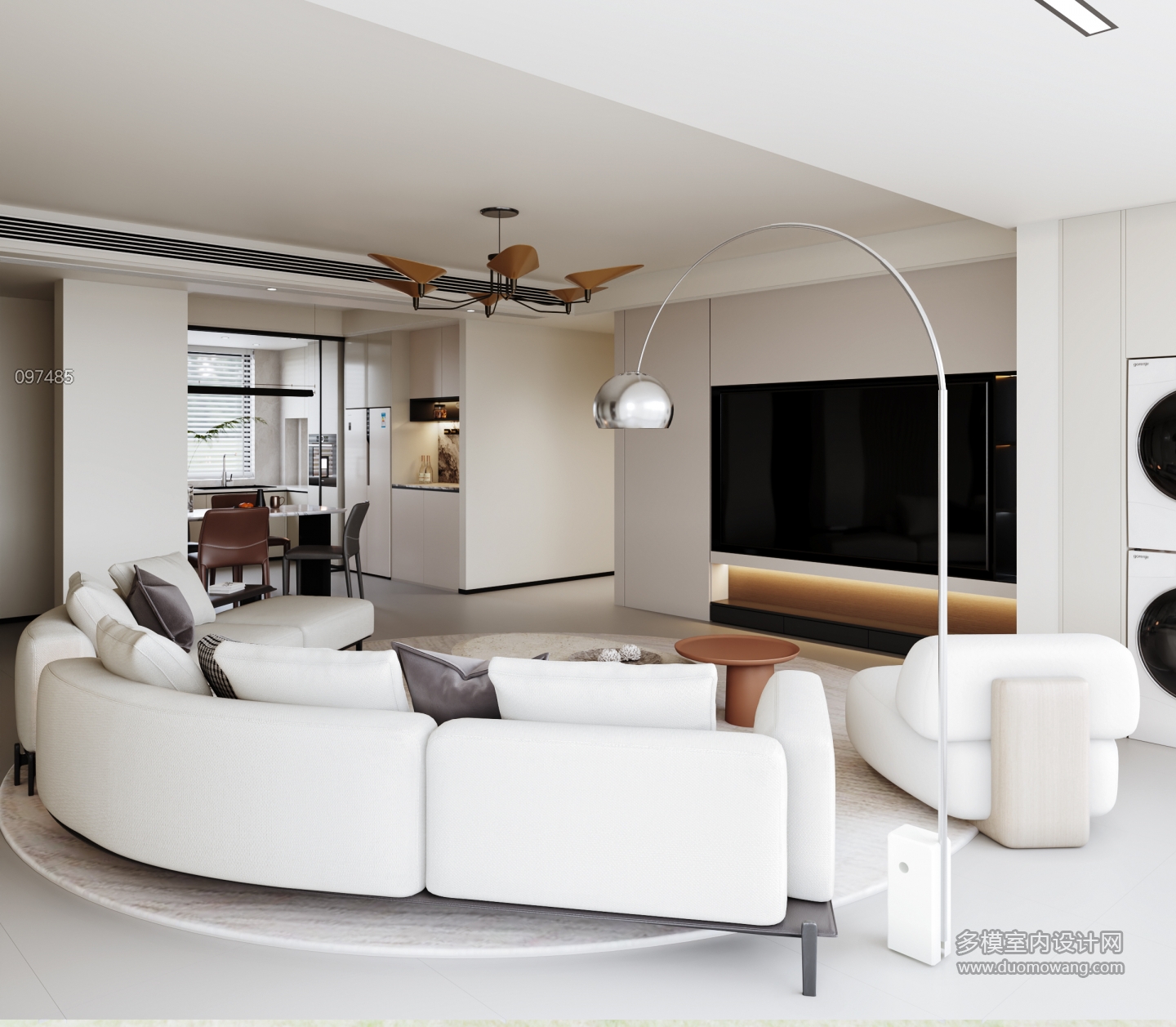 现代客餐厅特写 (2)