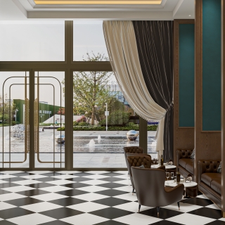 现代售楼部休息区单张2