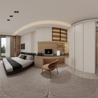 现代-次卧2全景