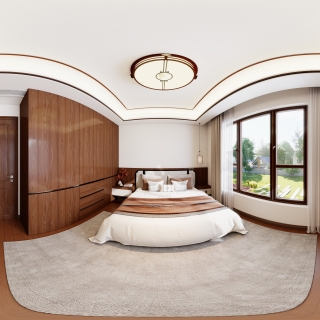 新中式二楼西北次卧