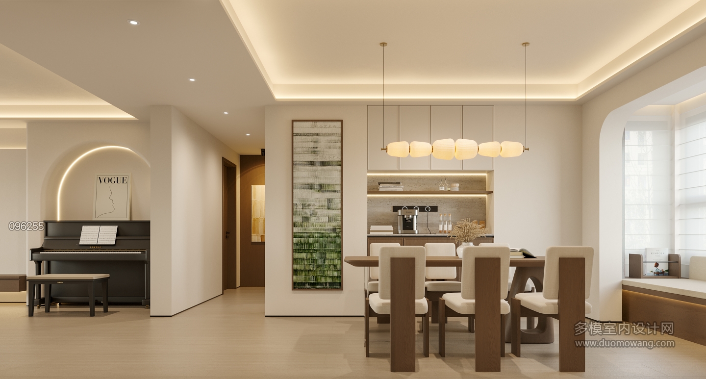 现代中古餐厅静态1