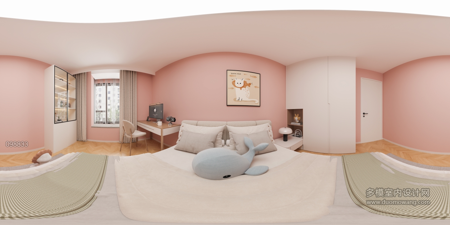 儿童房全景图