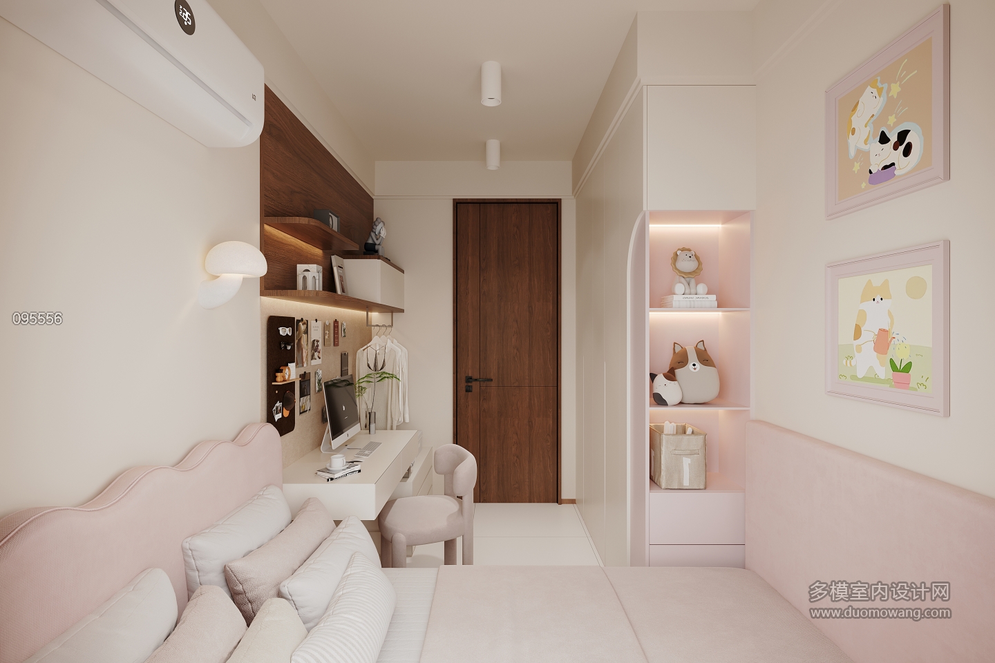 现代女儿房单张