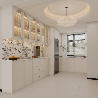 法式-餐边柜特写