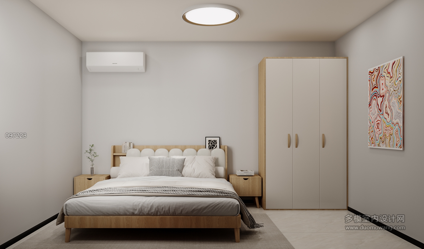 现代-1703卧室特写