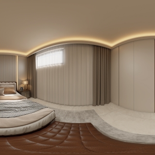 意式负一楼卧室360