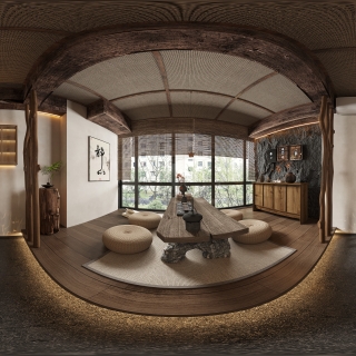 茶室全景