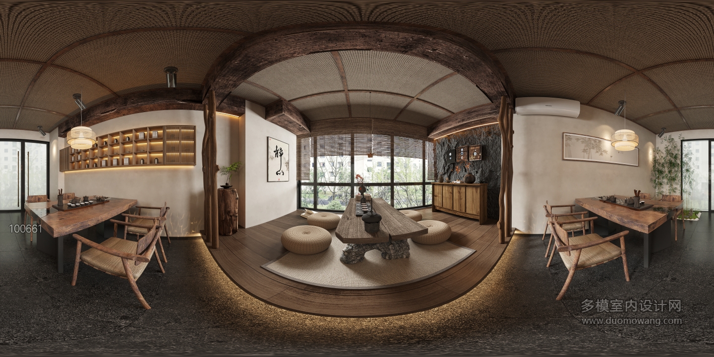 茶室全景