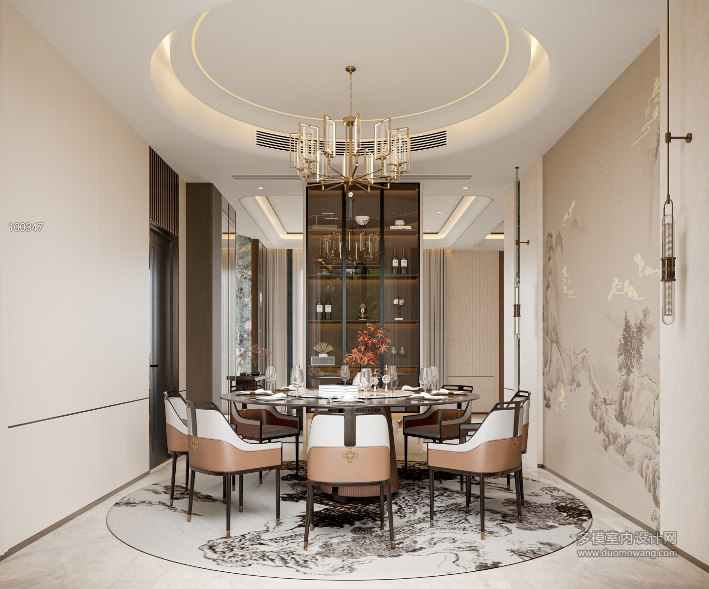 现代新中式餐厅1