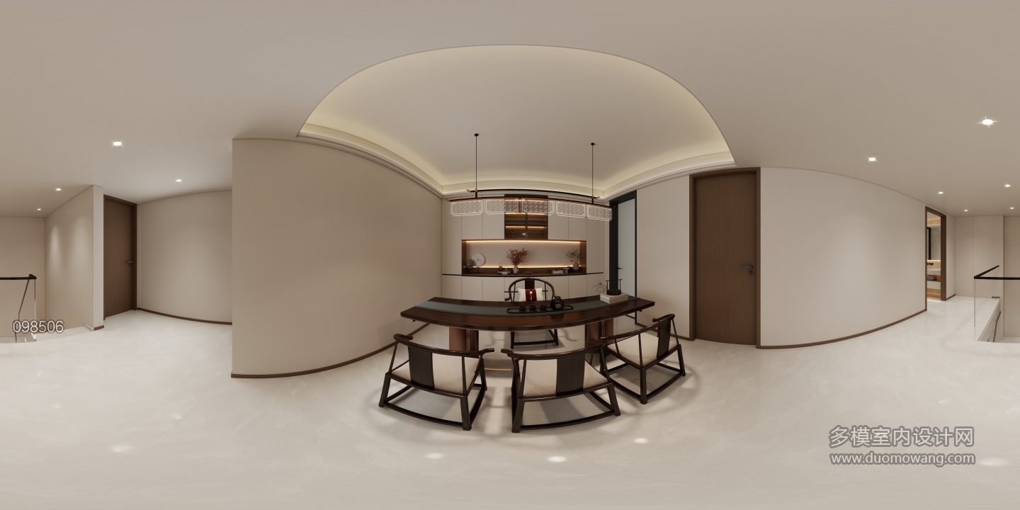 新中式二楼大厅