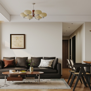 中古风客餐厅特写