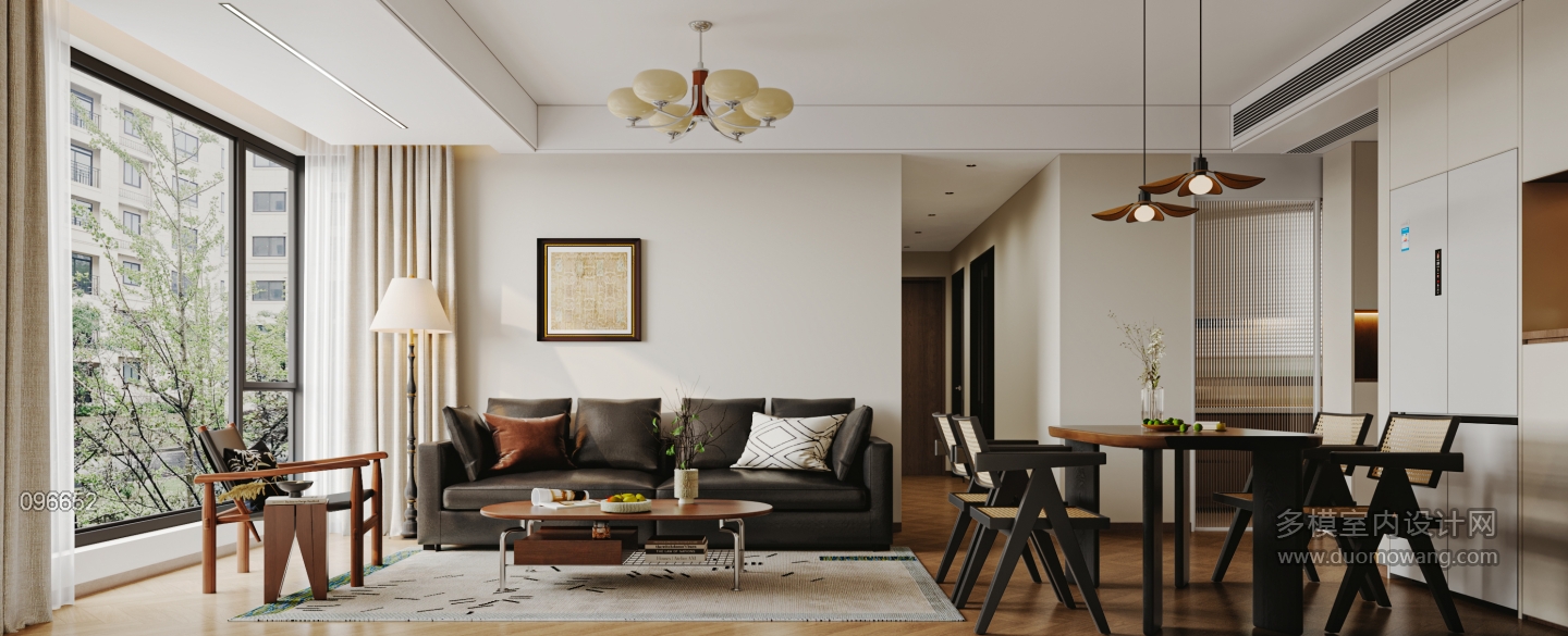 中古风客餐厅特写