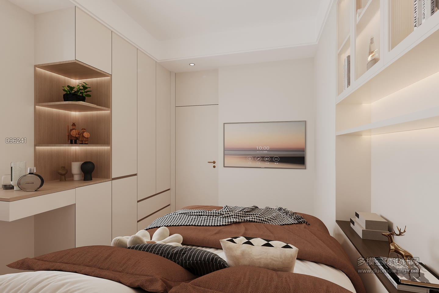 法式女孩房单张二