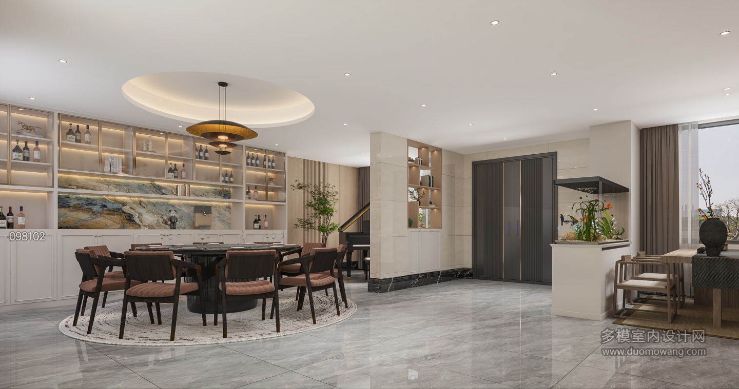 现代餐厅01