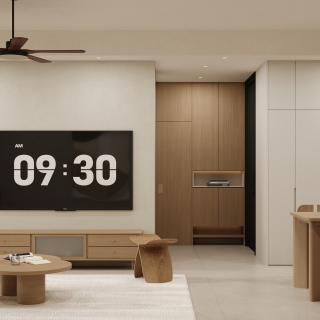 现代 客餐厅 单张1