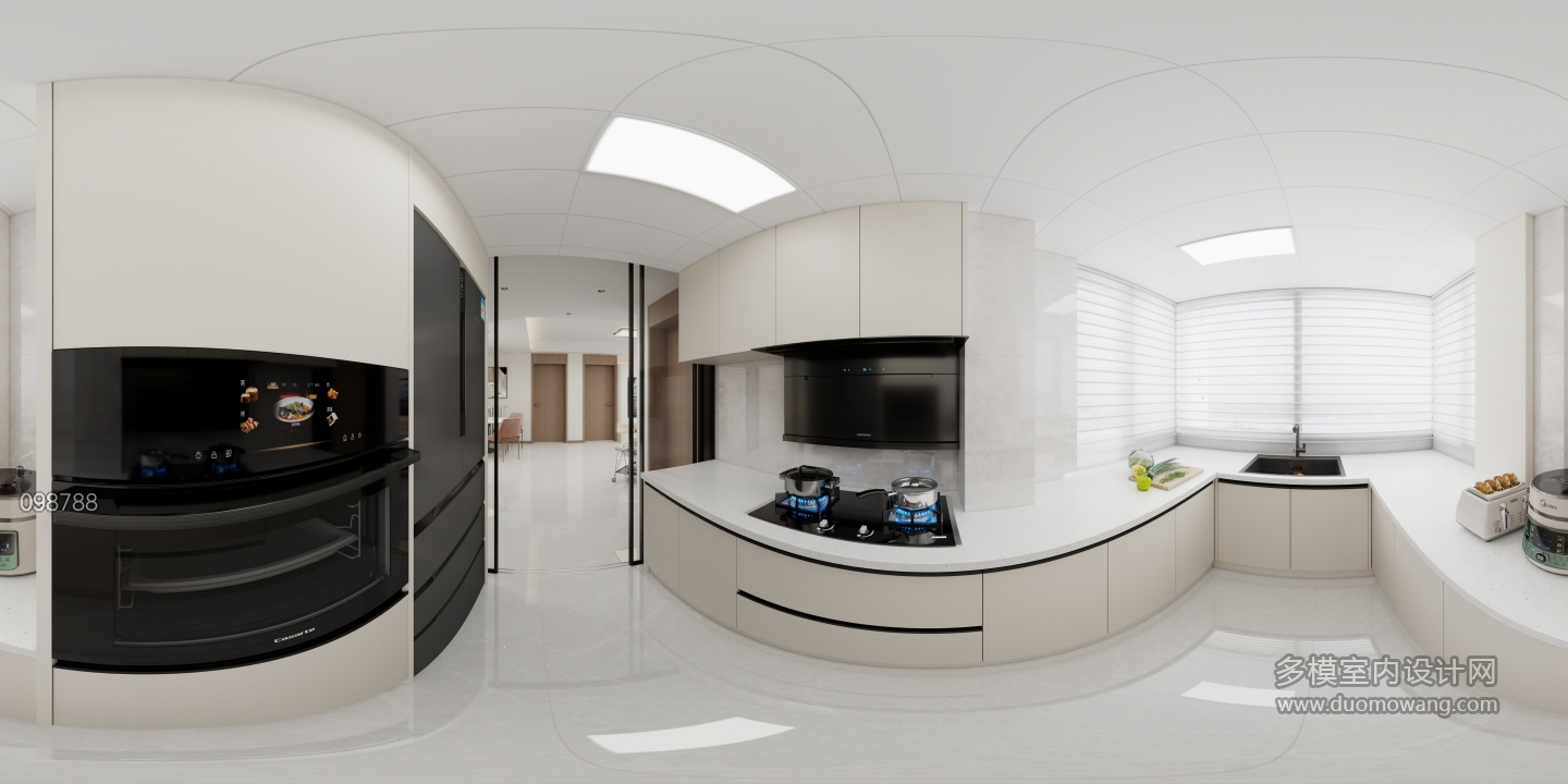 现代-厨房