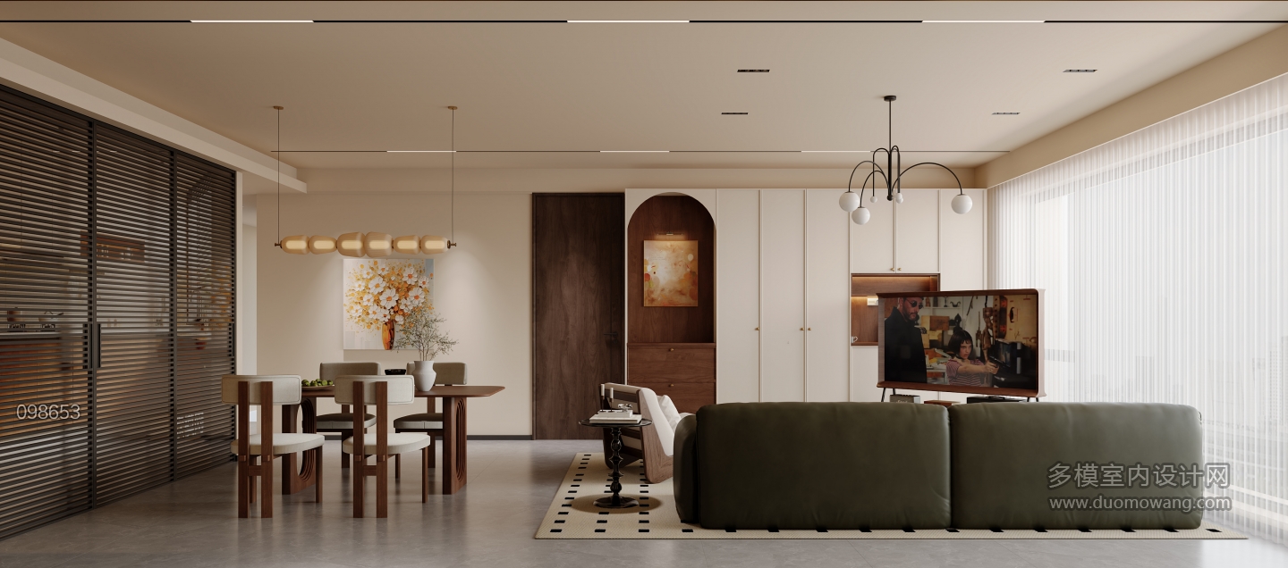 奶油中古 _沙发特写