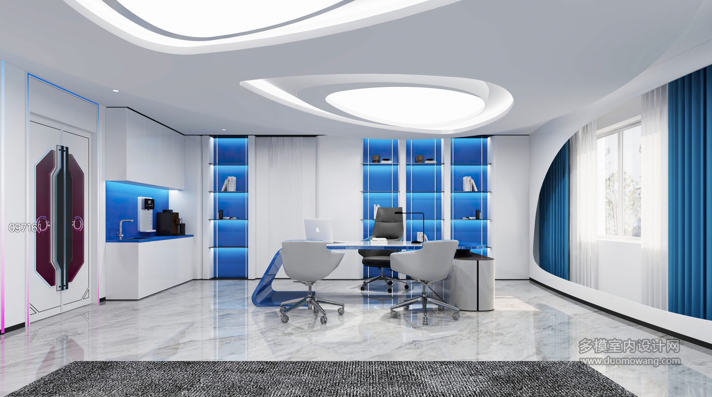 科技风办公室1静态b