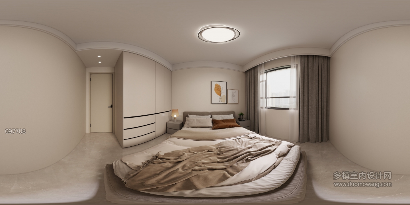 现代卧室2