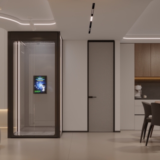 现代负二电视背景