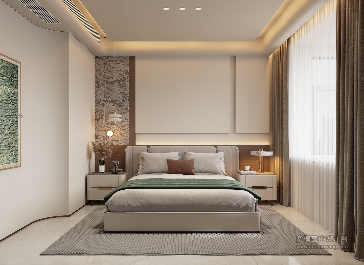 意式二楼次卧一