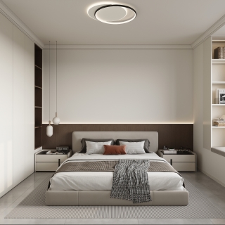 现代 主卧 单张