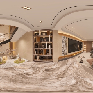 现代360负一客厅