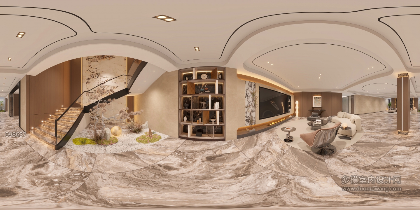 现代360负一客厅