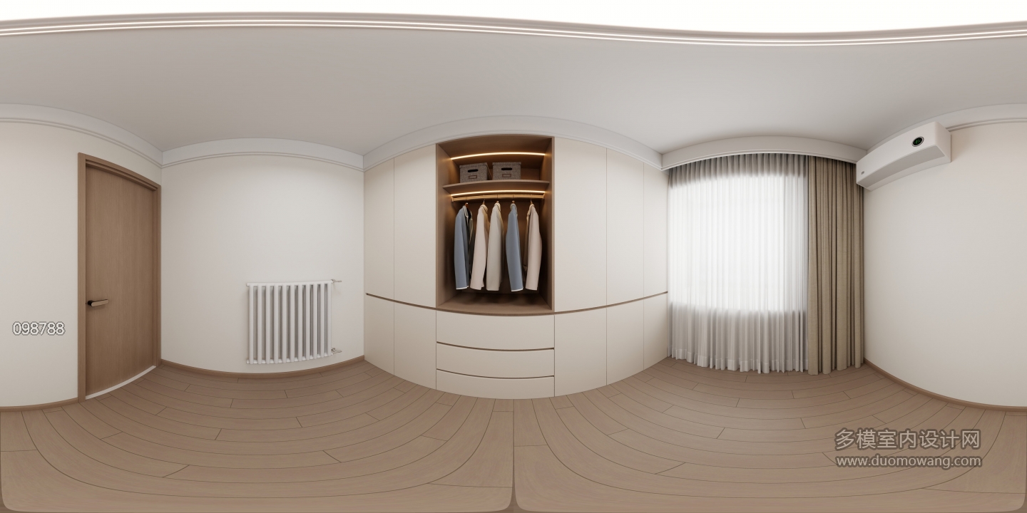 现代-衣帽间