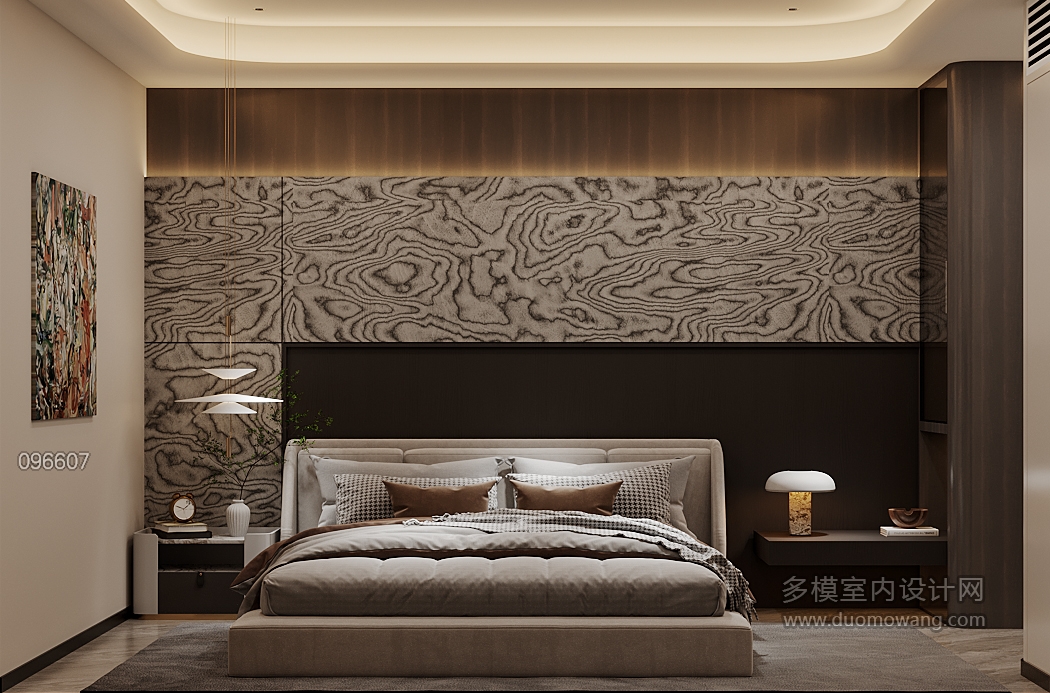 现代-主卧特写