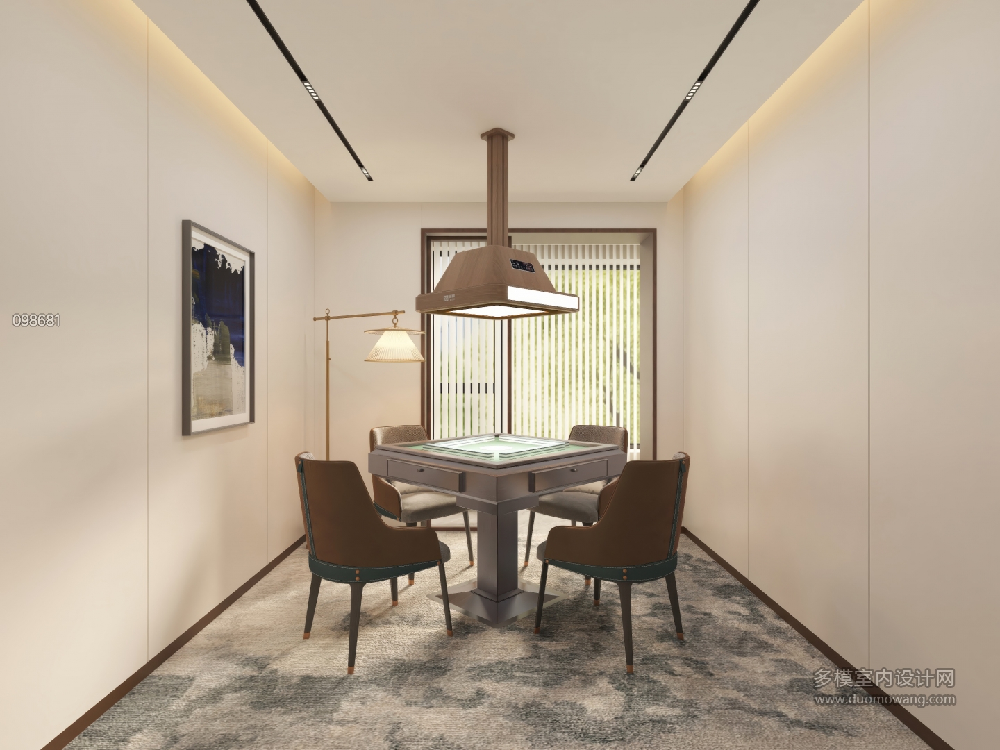 新中式_麻将房_