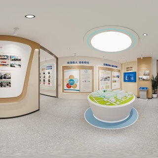 吕荣村史展厅_360-6_互动式灯光混合