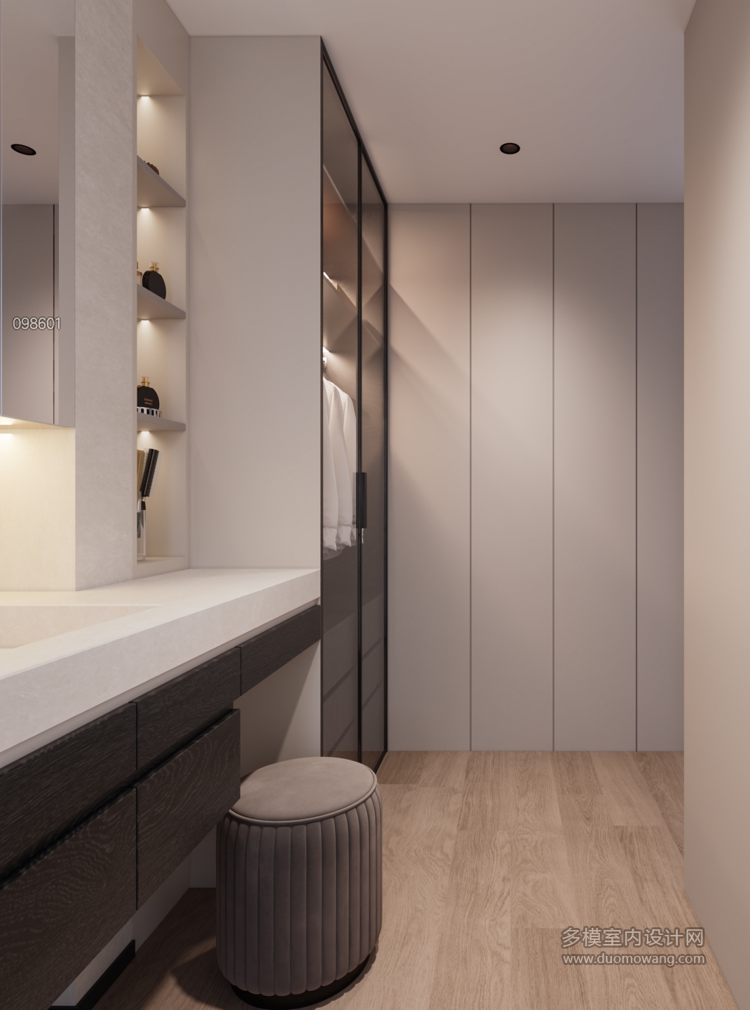 现代主卧特写 (2)