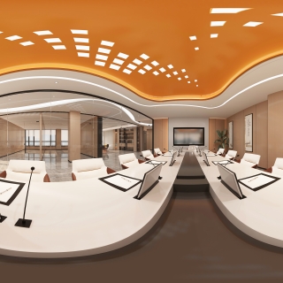 现代办公会议室
