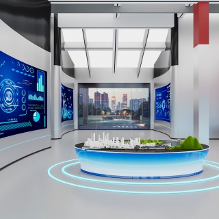 养猪场展厅_3_互动式灯光混合