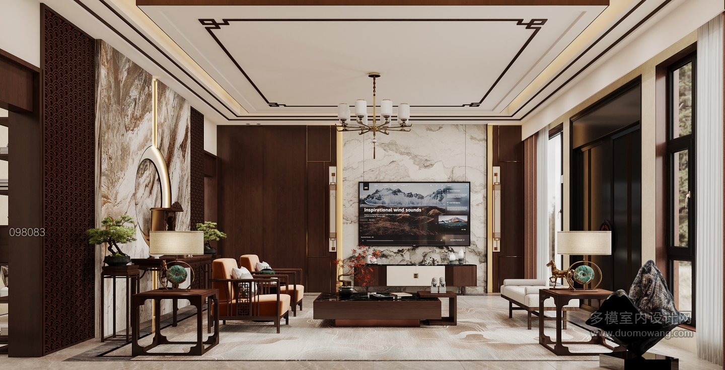 新中式-客厅特写1