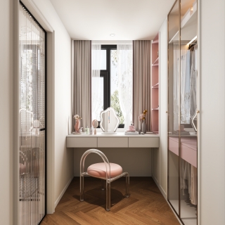 法式女孩房衣帽间