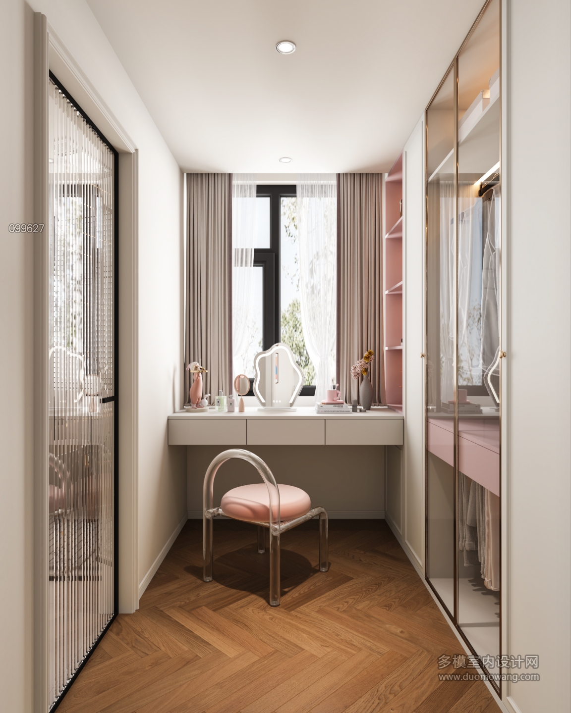 法式女孩房衣帽间