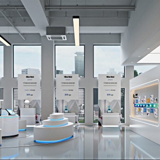 现代 管宏 展厅大图 视角02