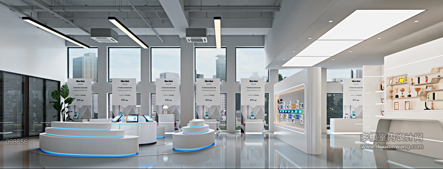 现代 管宏 展厅大图 视角02