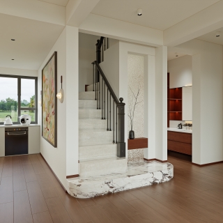 多彩一号3改414_一层客厅003