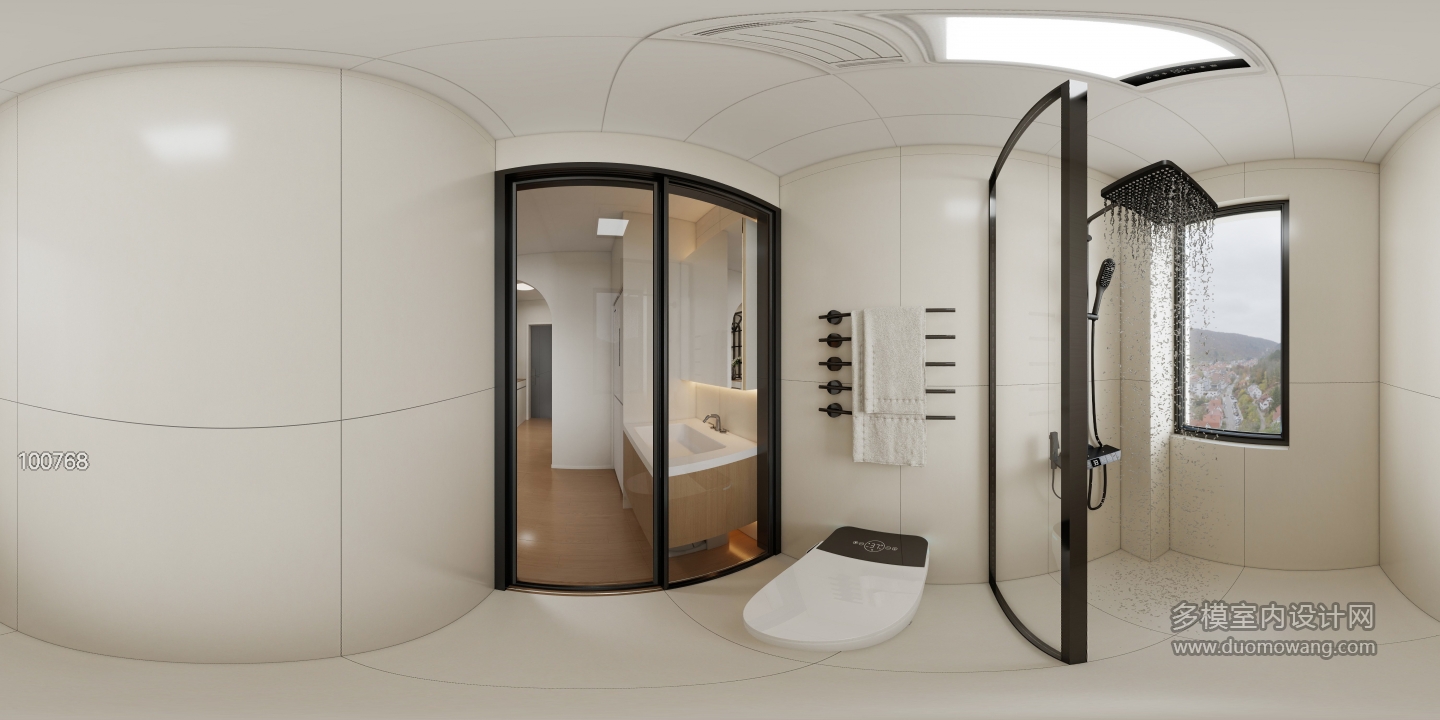 现代 卫生间