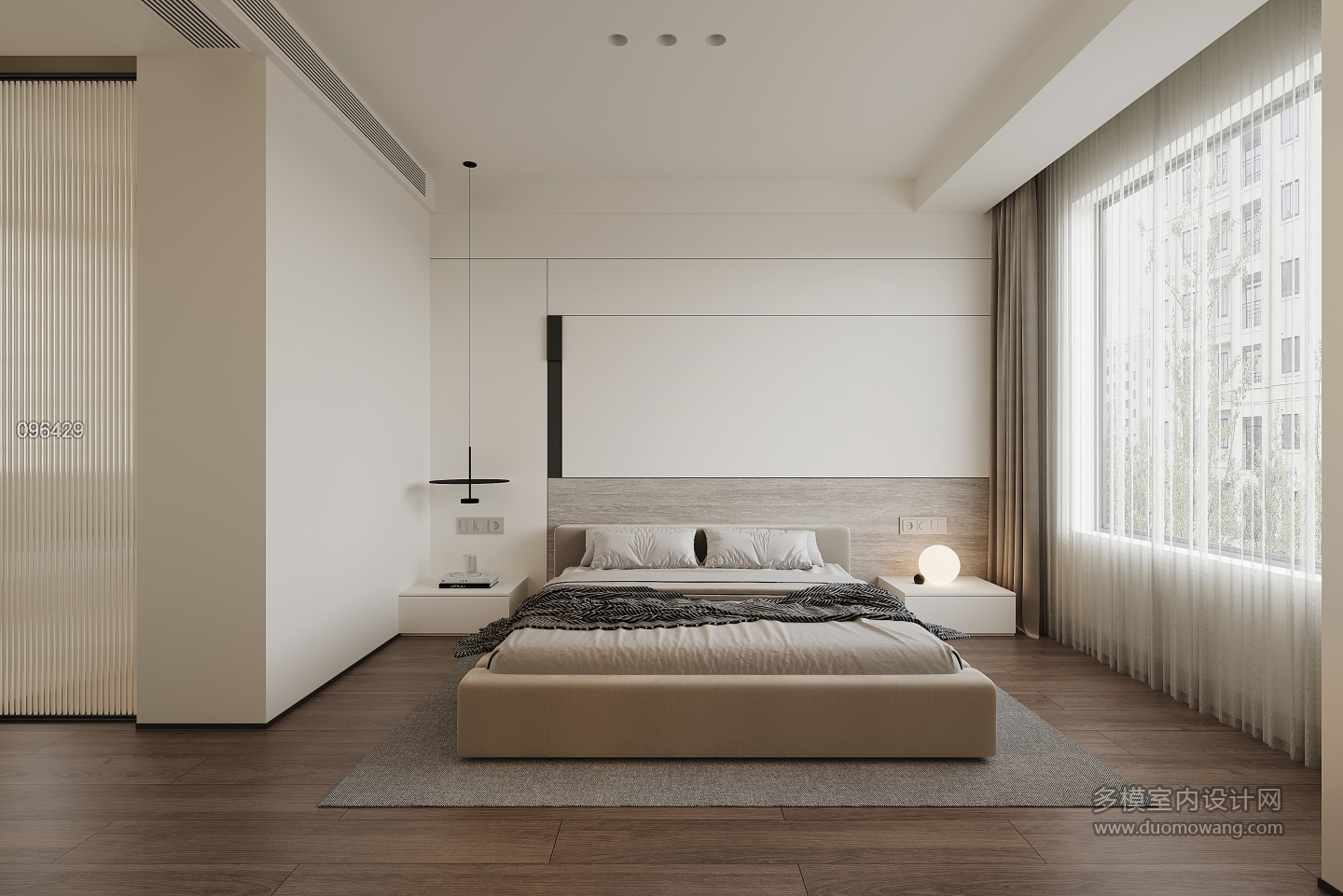 现代主卧单张