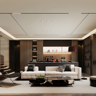 现代办公区单张一